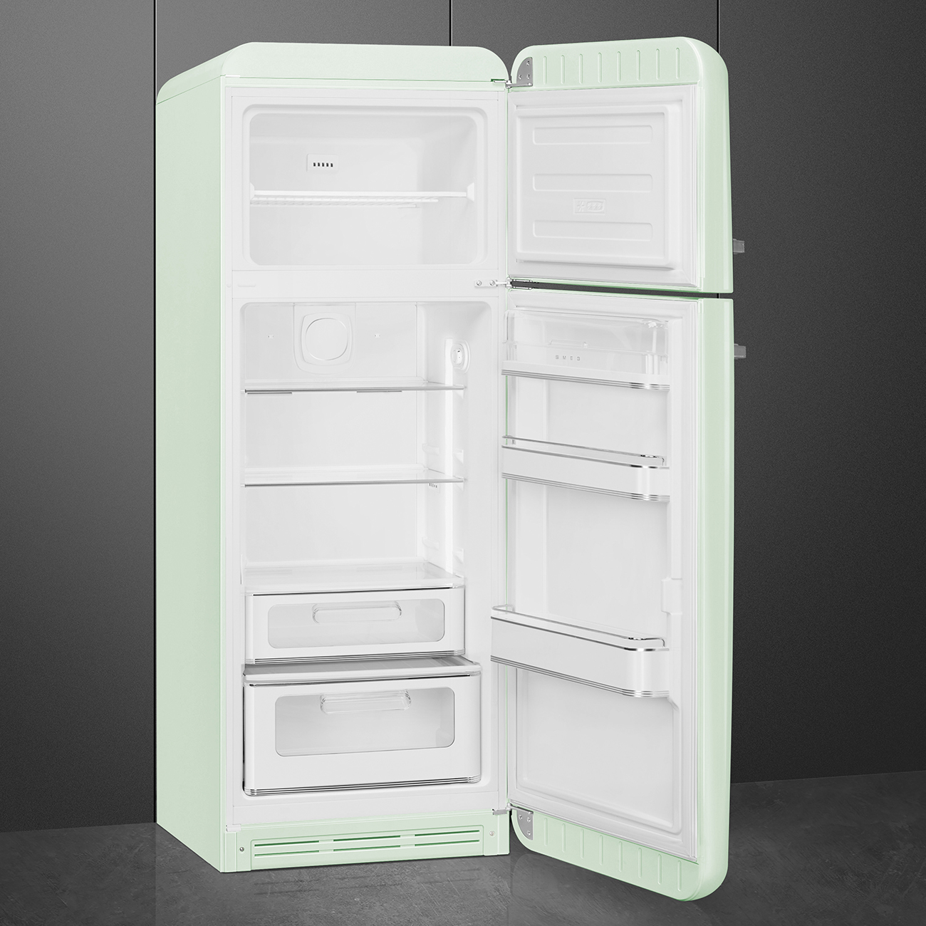 Smeg FAB30RPG6 Kühl-/Gefrierkombination Pastellgrün Rechtsanschlag EEK: C 2026 Modell