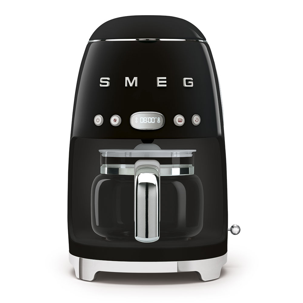Smeg DCF02BLEU Filterkaffeemaschine Schwarz 50s Style