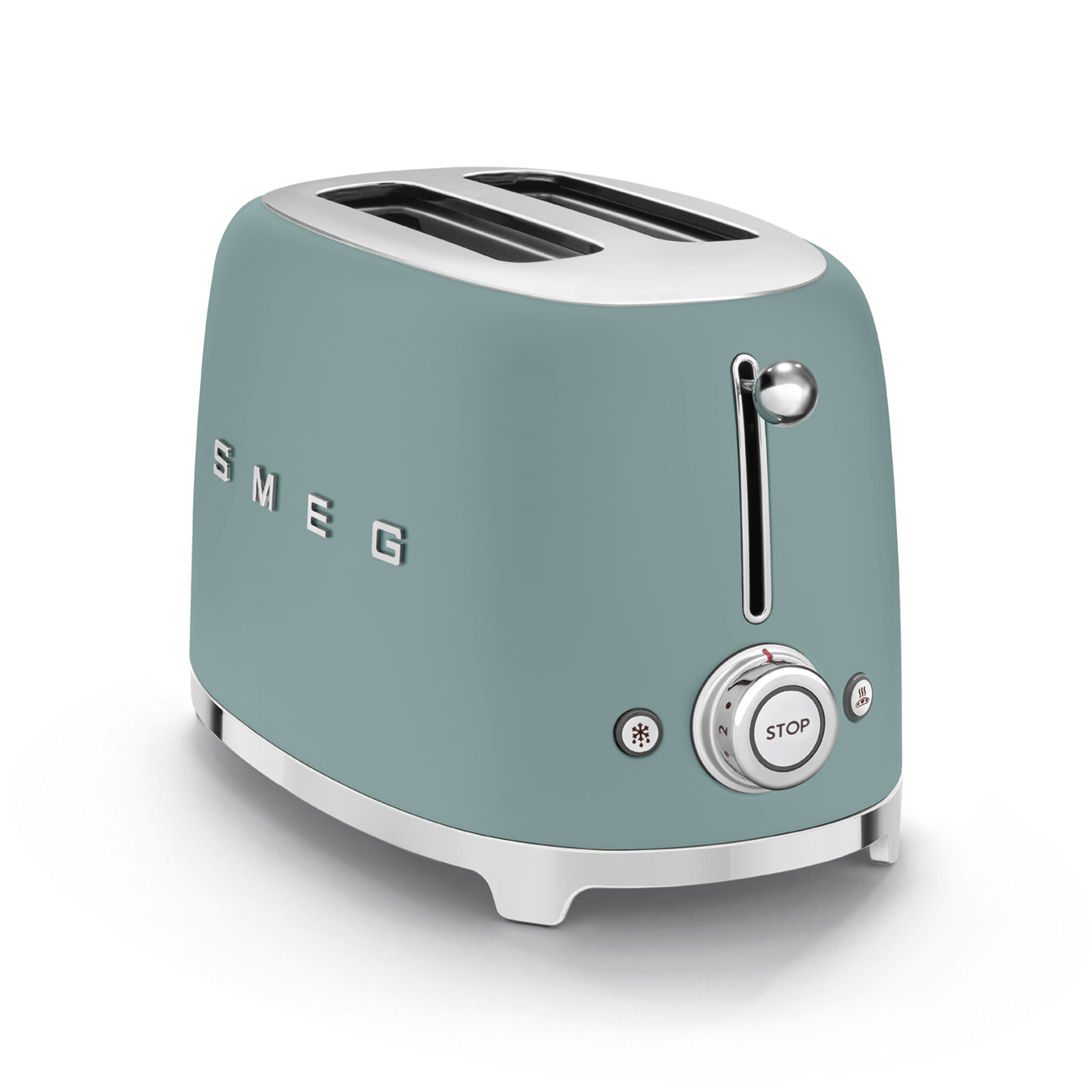 Smeg TSF01EGMEU 2- Schlitz Toaster emerald green 50`s Style