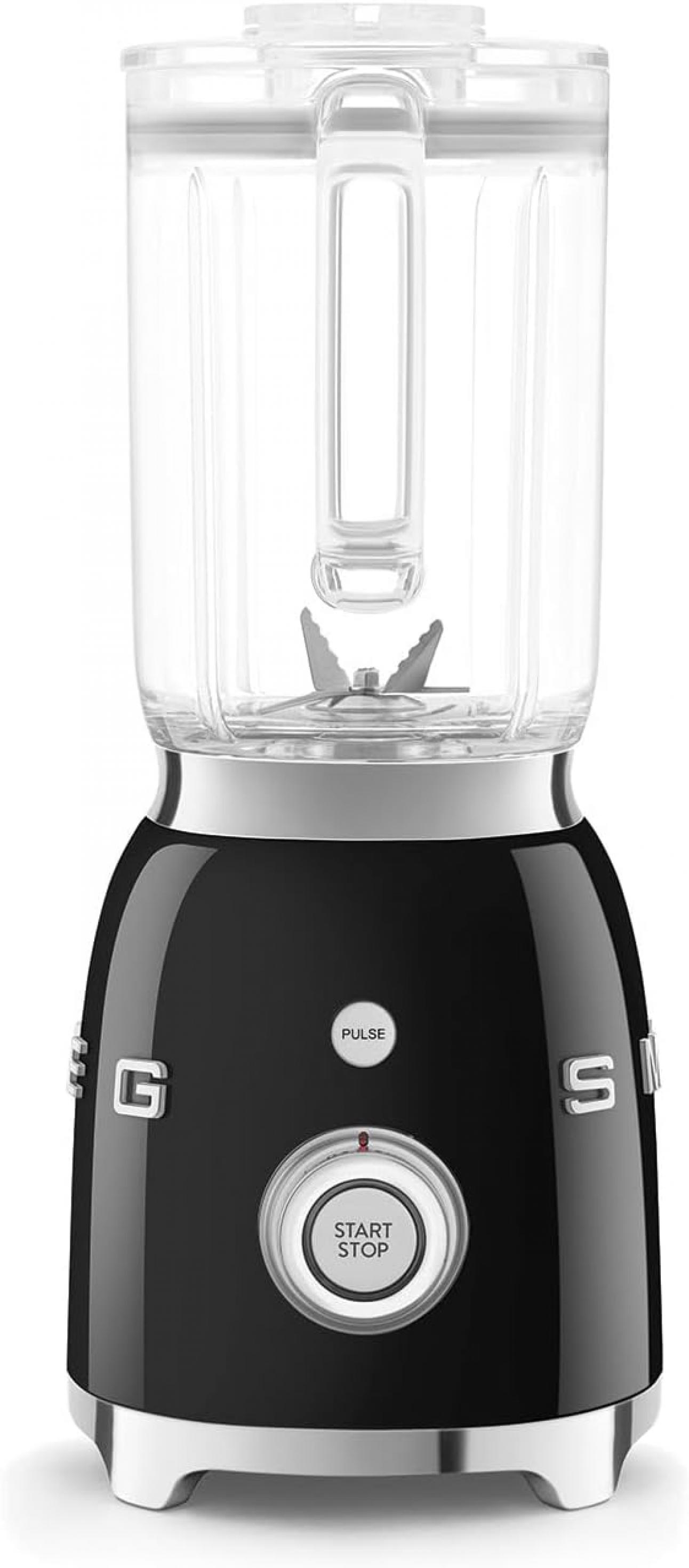 Smeg BLF03BLEU Standmixer schwarz 50s Style Jubiläumsaktion - 60 Monate Geräteschutz