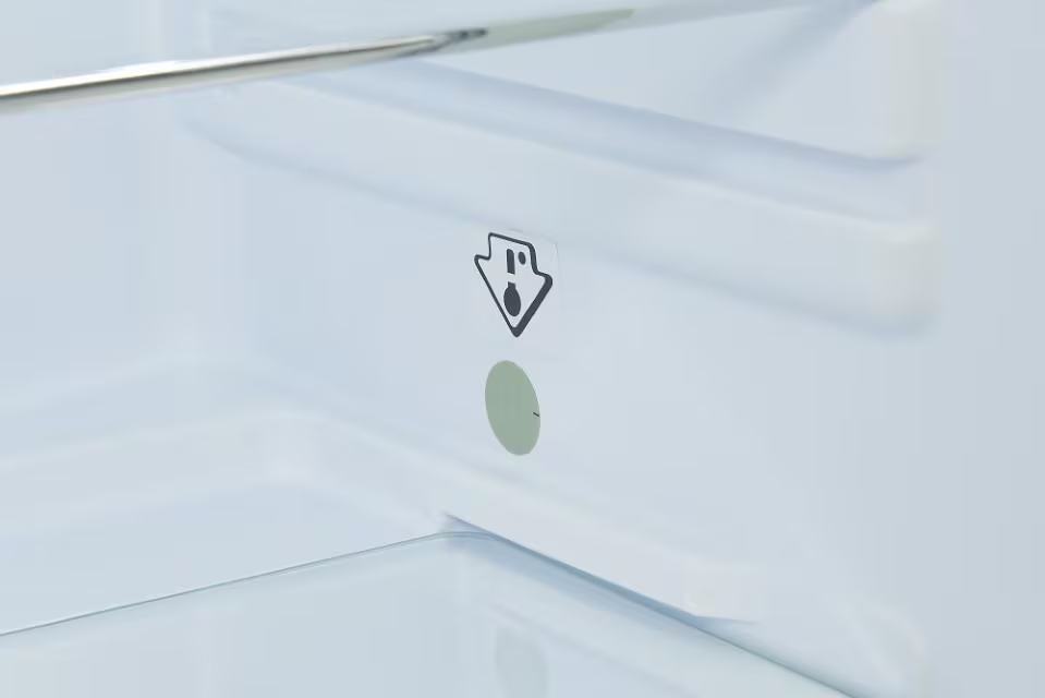 Exquisit RKS120-V-H-160E Retro Vollraumkühlschrank grau, 122L