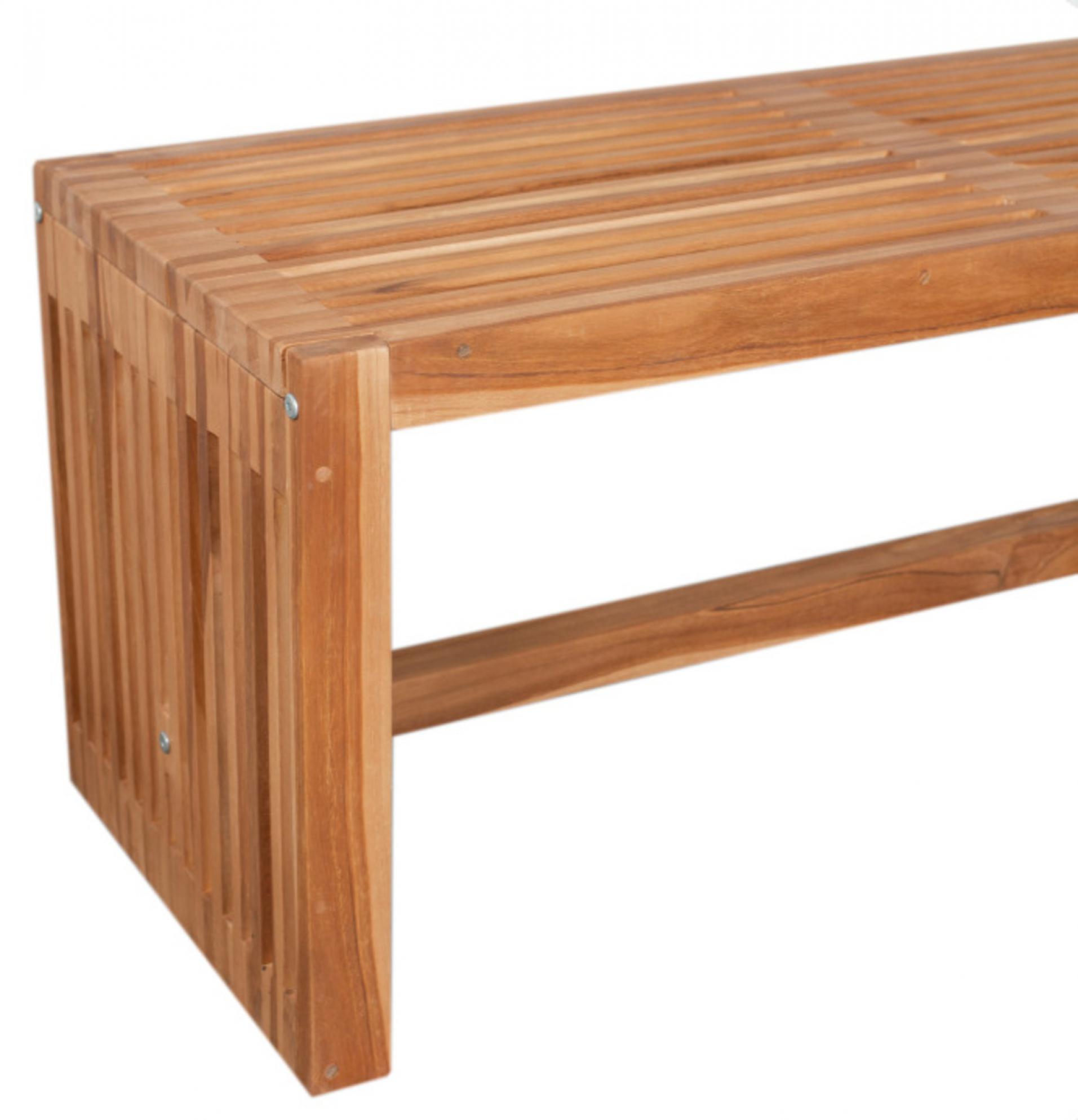 deVries Woodie Bank "Lamelle" 100 cm