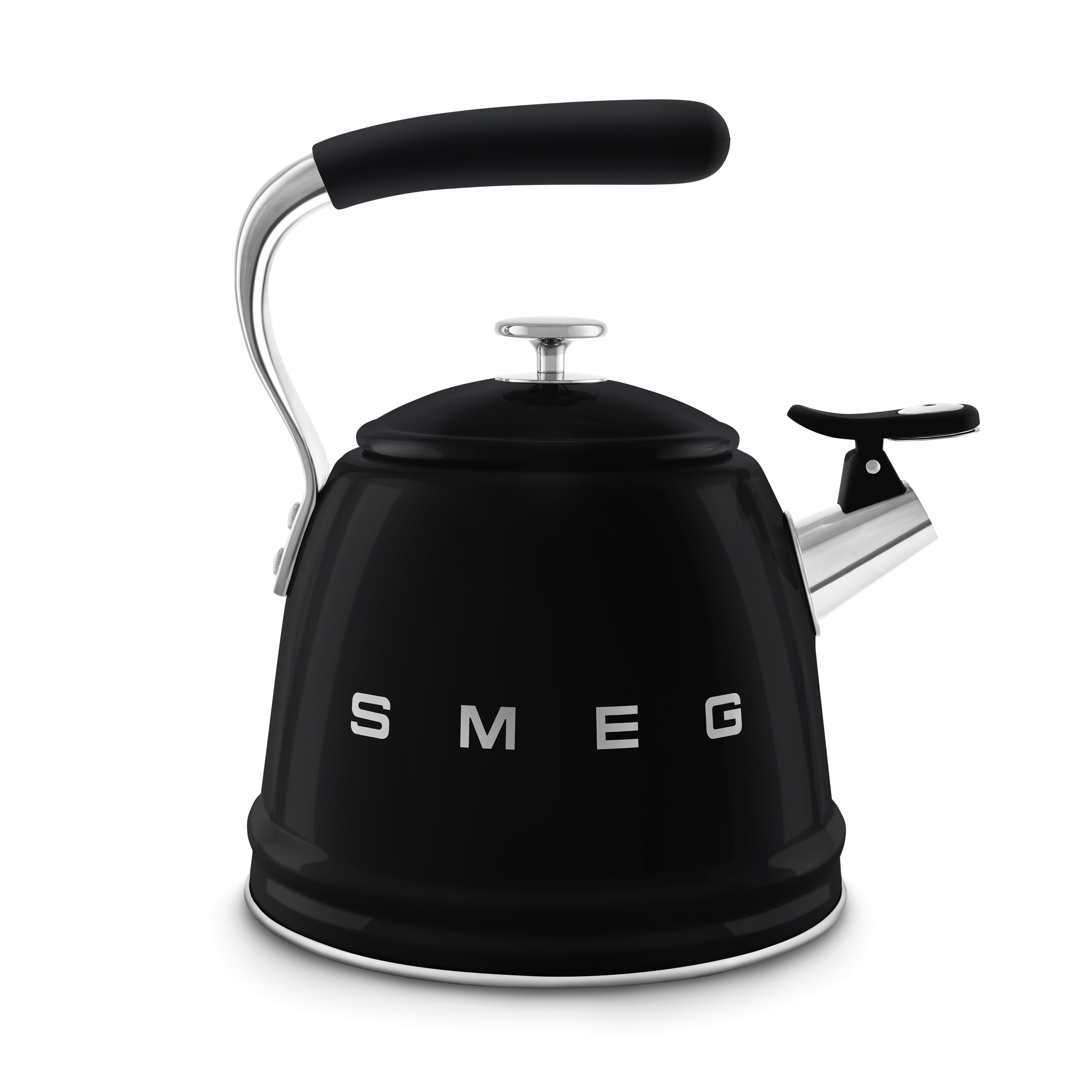 Smeg WKF01BL Wasserkessel 50s Style Schwarz - für alle Herdarten inkl. Induktion