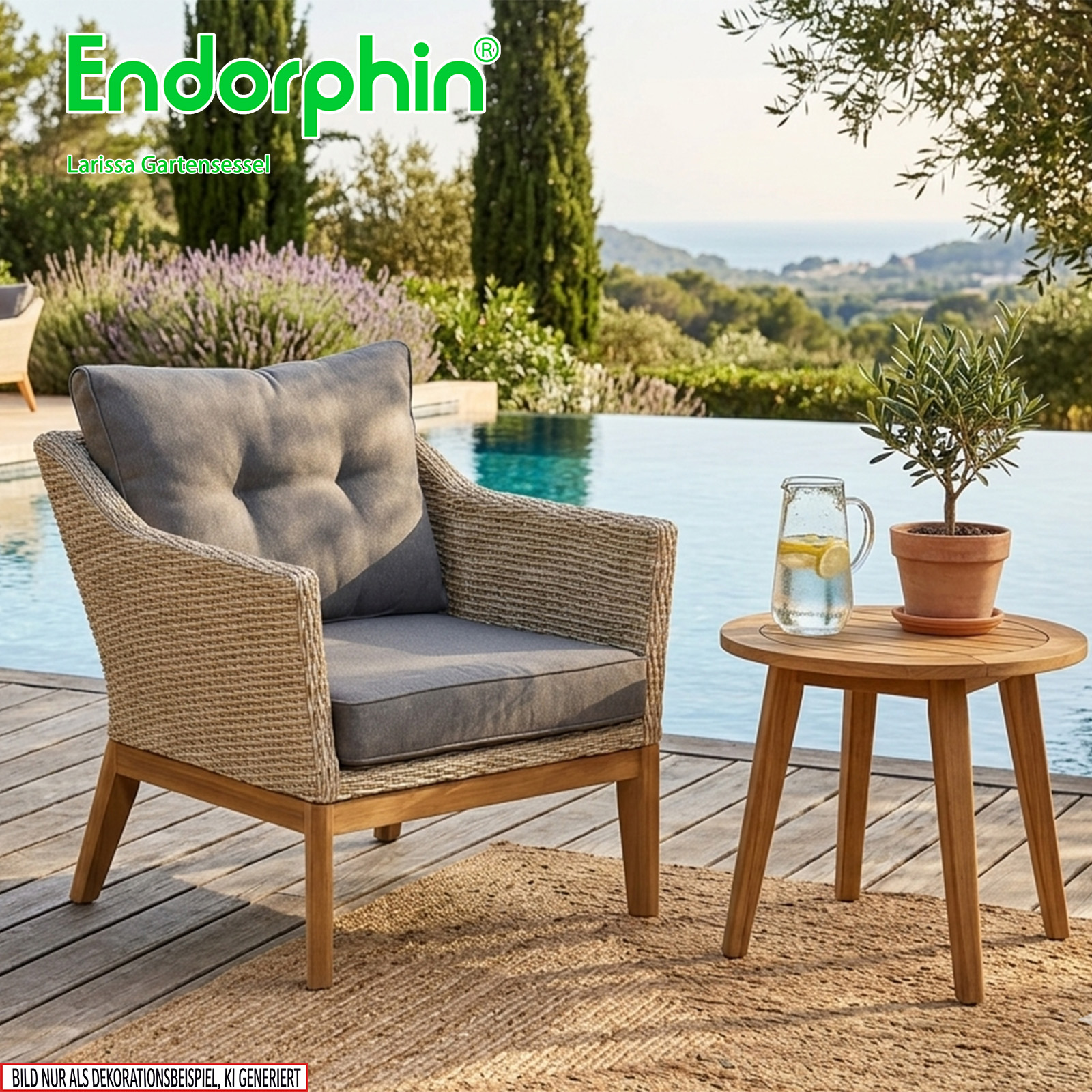 Endorphin Larissa Sessel Polyrattan