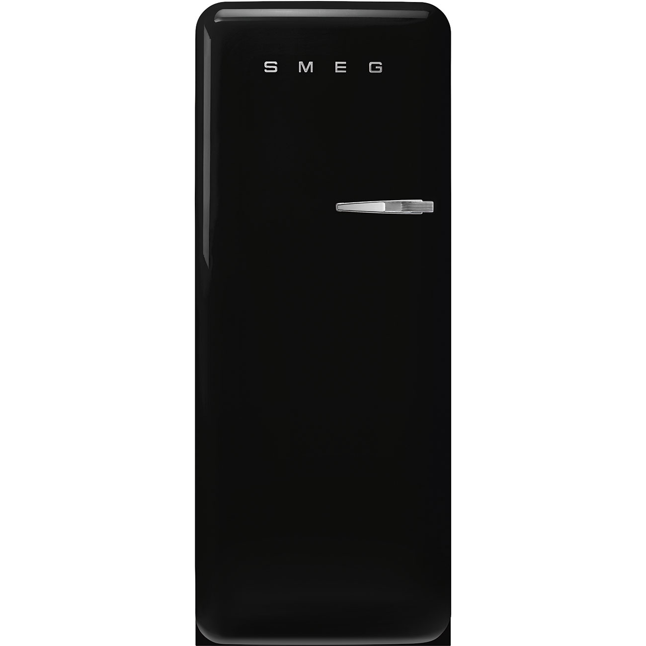 Smeg FAB28LBL5 50s Kühlschrank/Gefrierfach L Schwarz