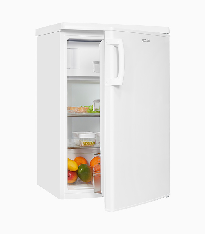 Exquisit KS16-4-HE-040D weiss Vollraumkühlschrank 109L 55cm breit