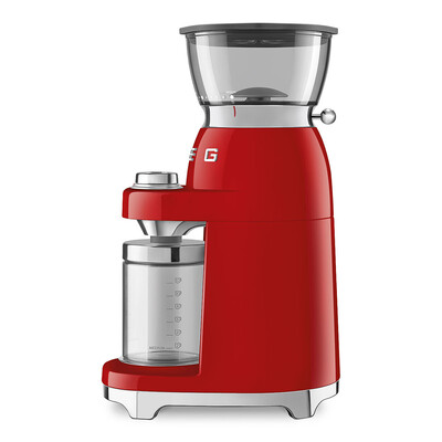 Smeg CGF03RDEU Kaffeemühle 50`s Style Rot