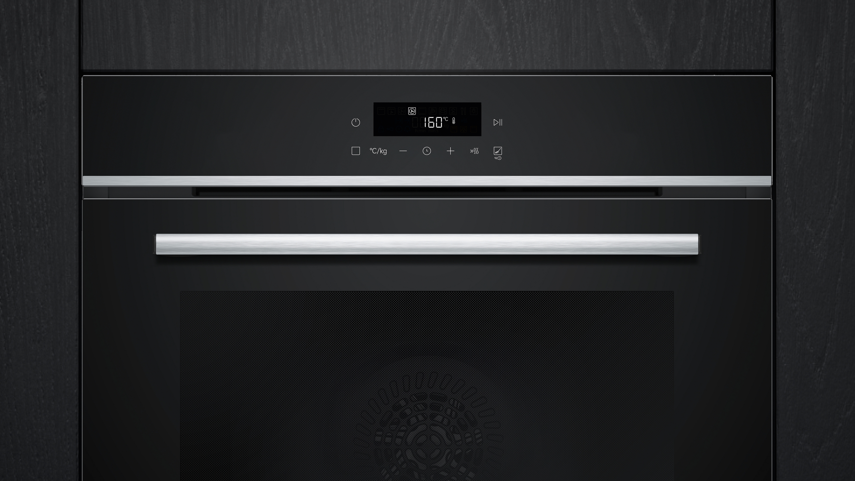 Siemens HB572ABS4 Einbau-Backofen Pyrolyse, schwarz/edelstahl,  EEK: A+