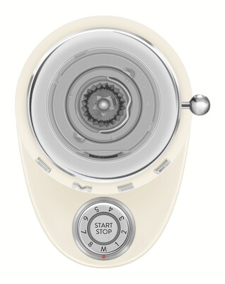 Smeg CGF03CREU Kaffeemühle 50`s Style Creme