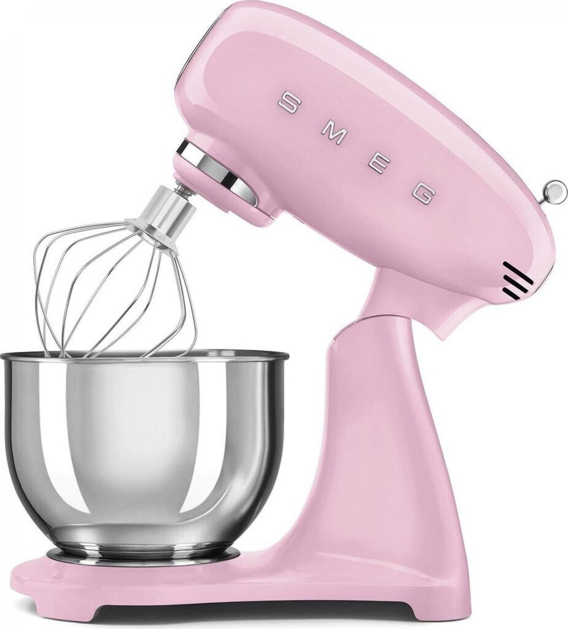 Smeg SMF05PKEU Küchenmaschine 50s Style CadillacPink,2026 Modell Jubiläumsaktion-60 Monate Geräteschutz