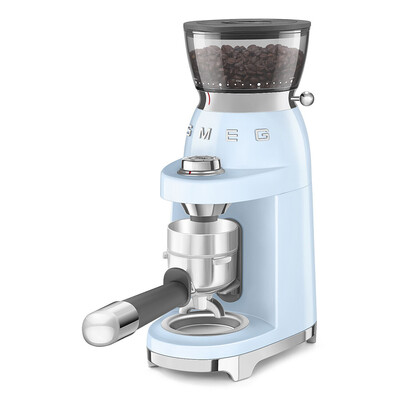 Smeg CGF03PBEU Kaffeemühle 50`s Style Pastellblau