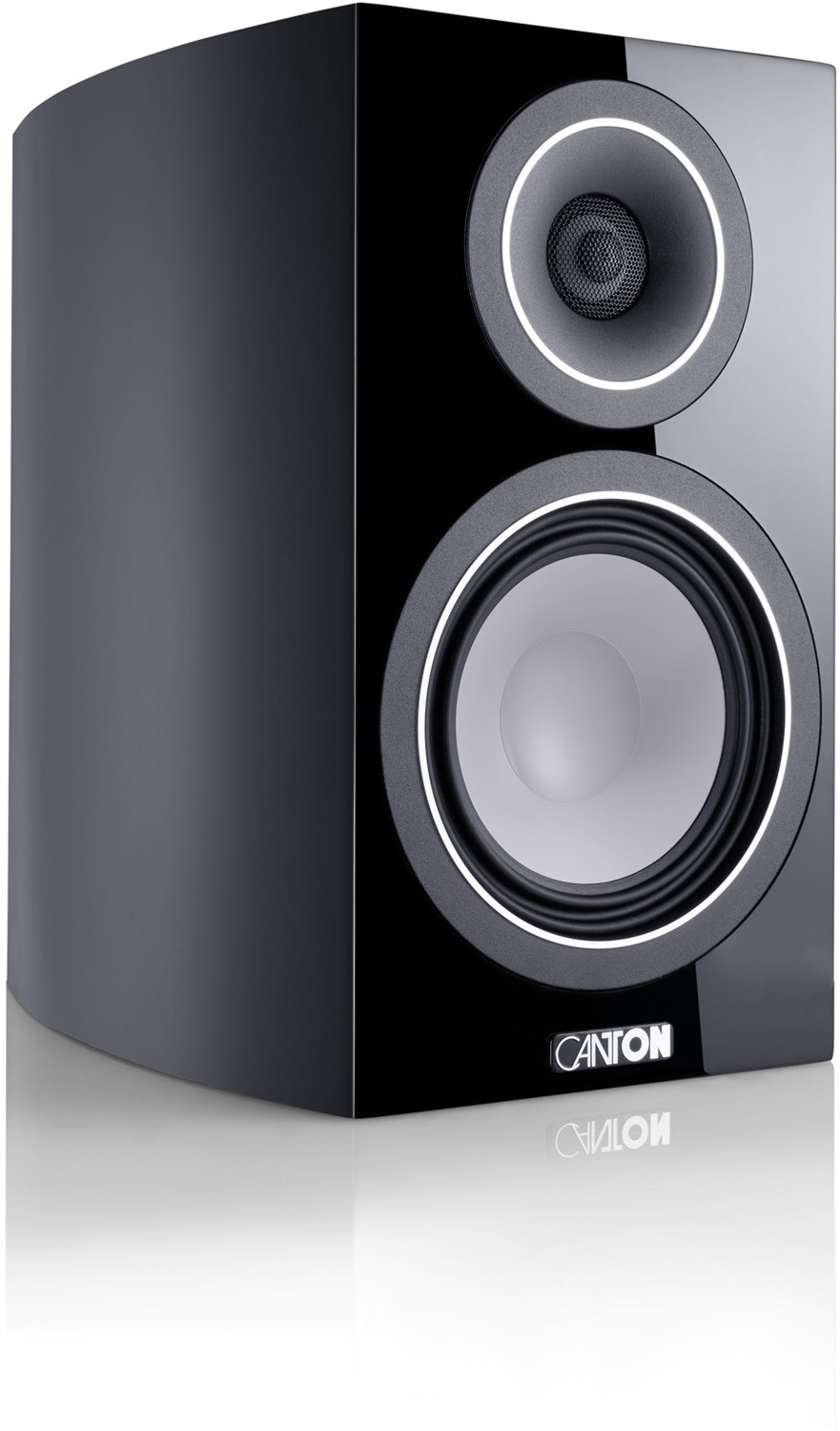 Canton Vento 20 schwarz highgloss Paar  Sonder Aktion