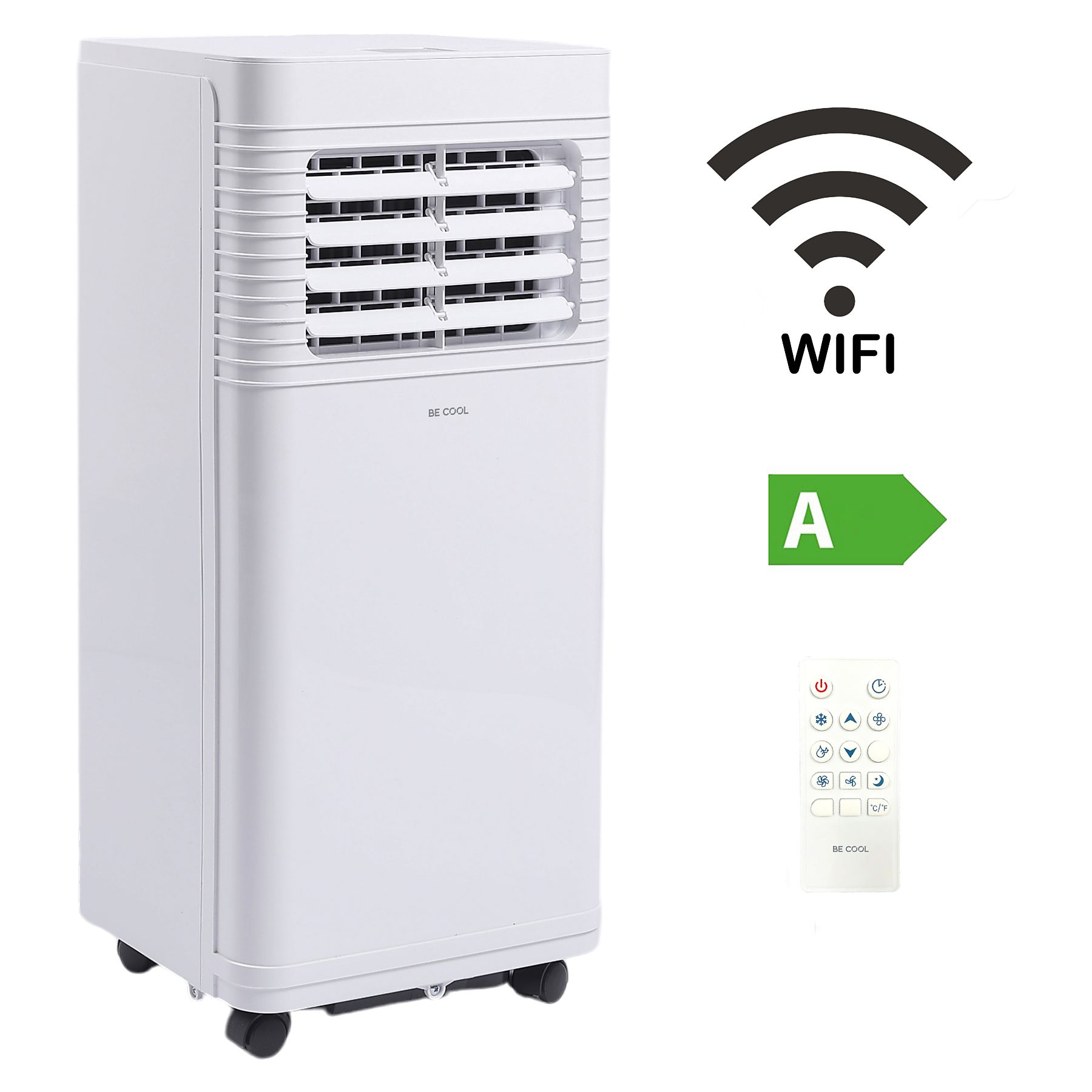 BE COOL BC7KL2601FW 7000 BTU