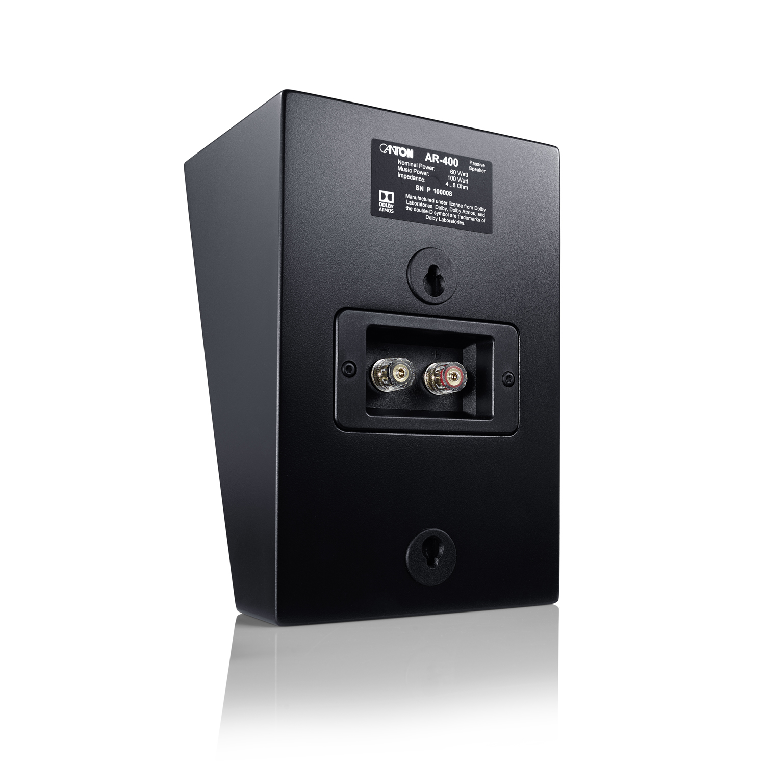 Canton AR 400 SCHWARZ (PAAR)