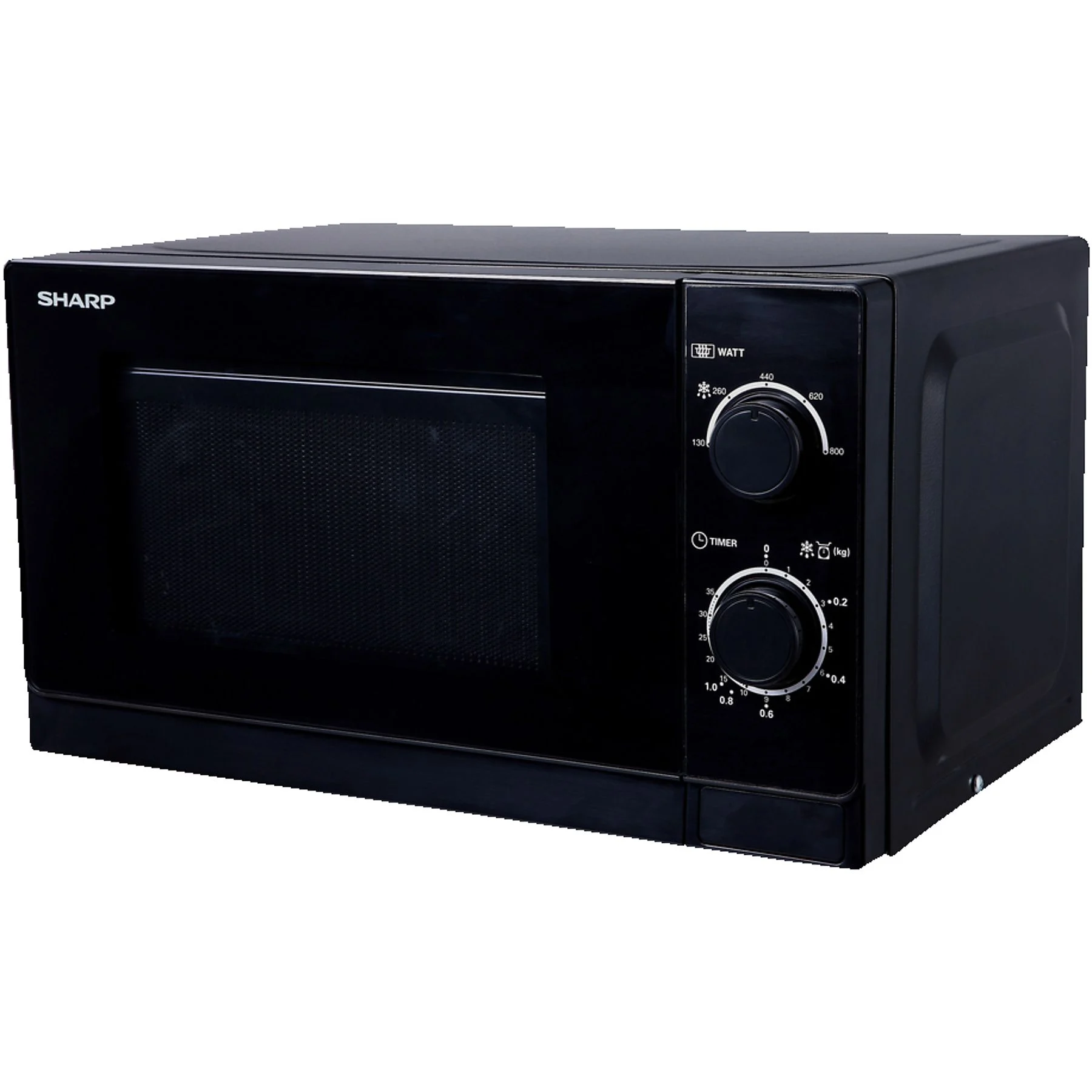 Sharp R200BKW Mikrowelle Schwarz