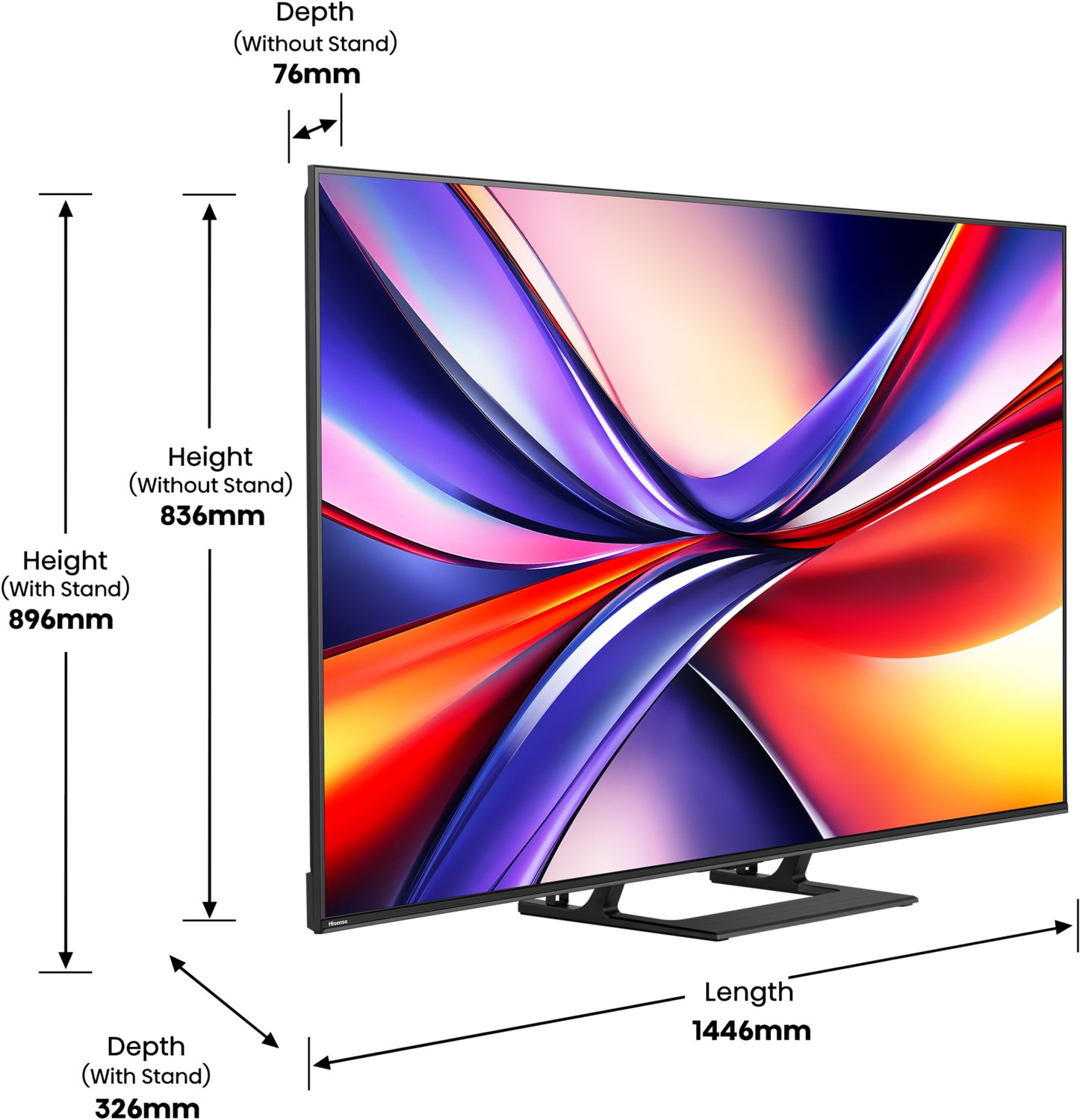 Hisense 65A7Q QLED Smart TV (164 cm/65 Zoll, 4K Ultra HD)