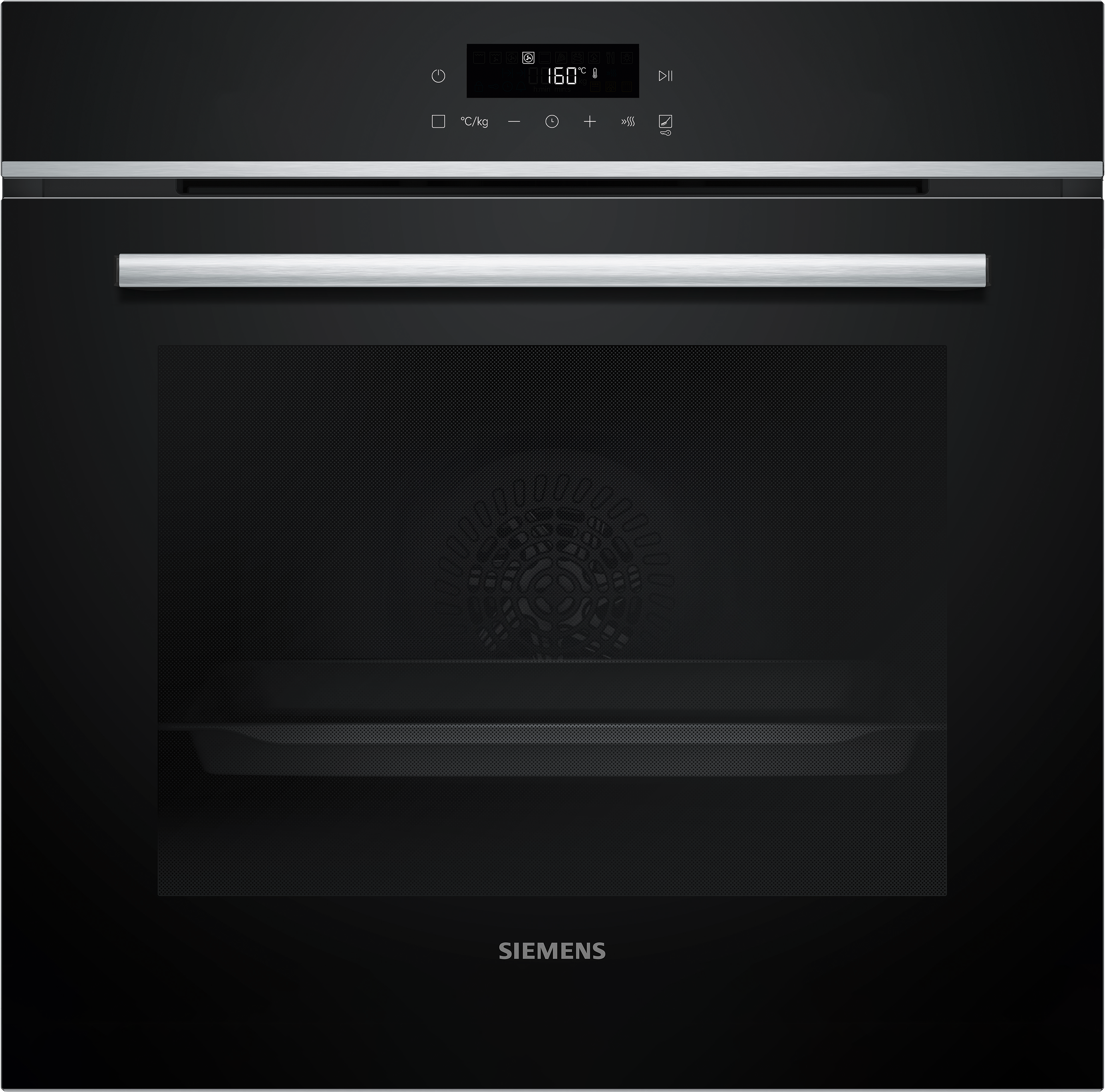Siemens HB572ABS4 Einbau-Backofen Pyrolyse, schwarz/edelstahl,  EEK: A+