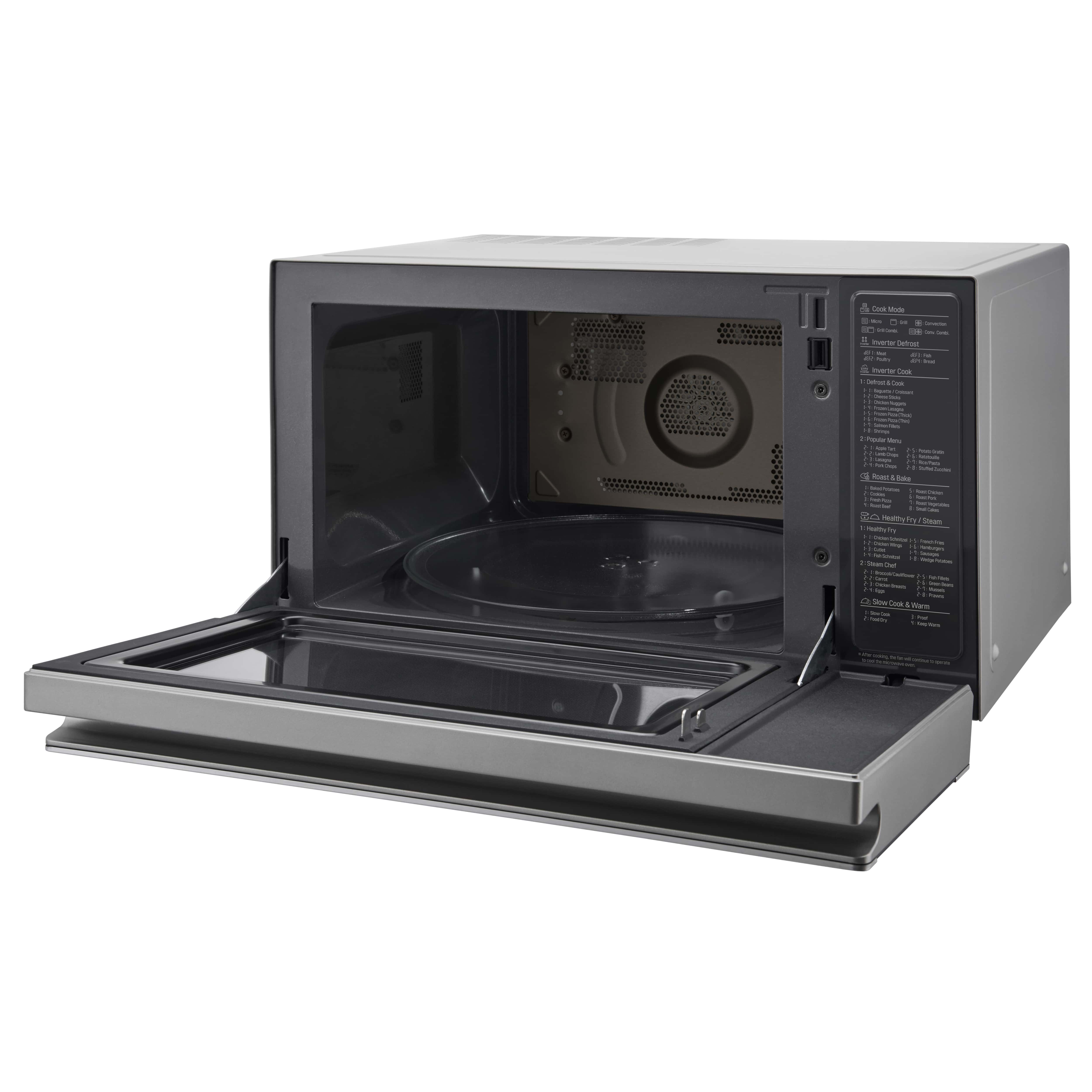 LG MJ3965ACS Kombi-Mikrowelle, Heißluftofen, 4-in-1 Smart Inverter