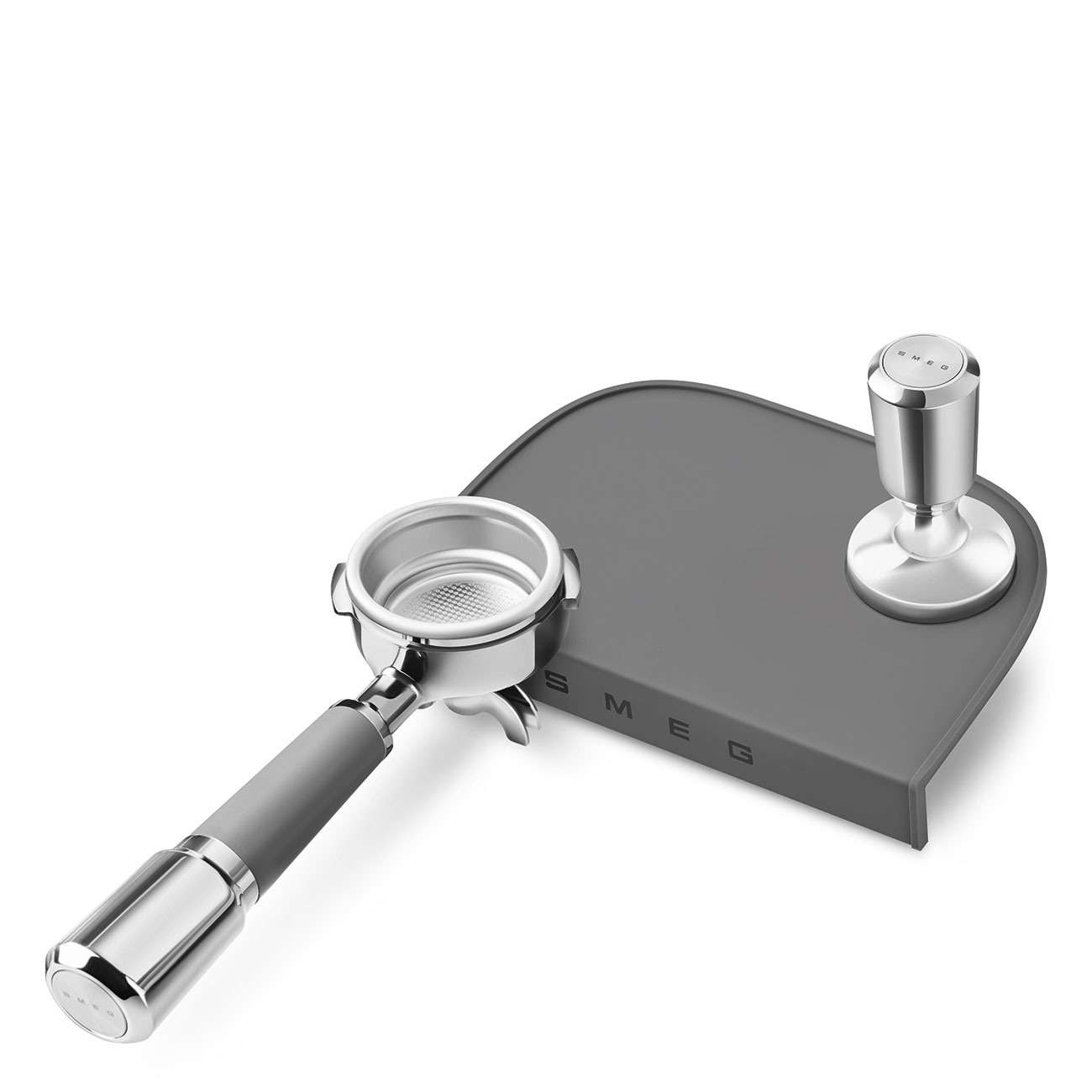 Smeg ECTM01 Tamping-Matte Silikon, grau für alle Siebträgermaschinen
