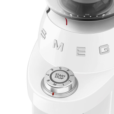Smeg CGF03WHEU Kaffeemühle 50`s Style Weiß