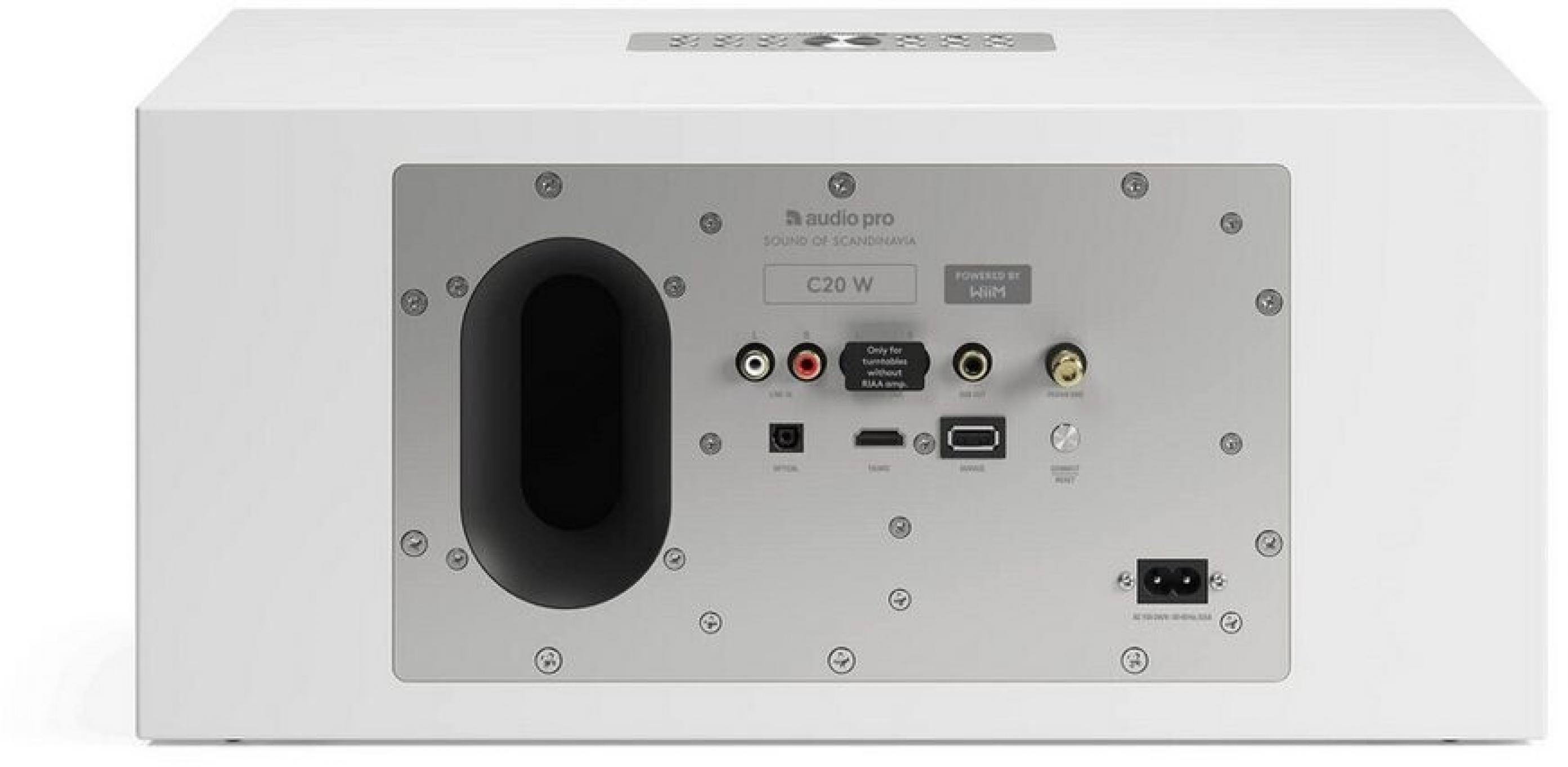 Audio Pro C20 W Lautsprecher Matt Weiß