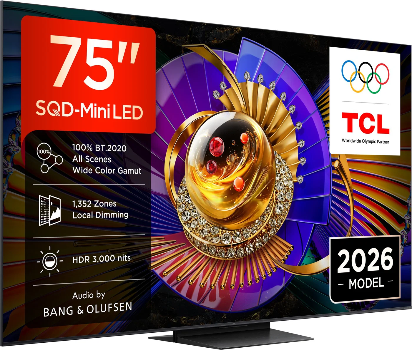 TCL 75C7L SQD-Mini LED TV, Ultra HD, Smart-TV, 144Hz, 75 Zoll 2026