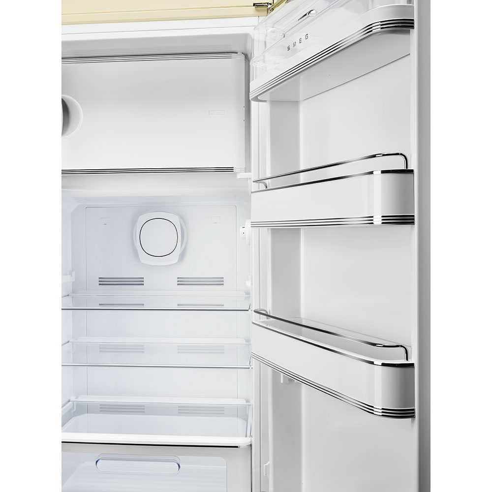 Smeg FAB28RCR6 Kühlschrank Rechtsanschlag Creme 50`s Style, 2026 Modell, EEK: C