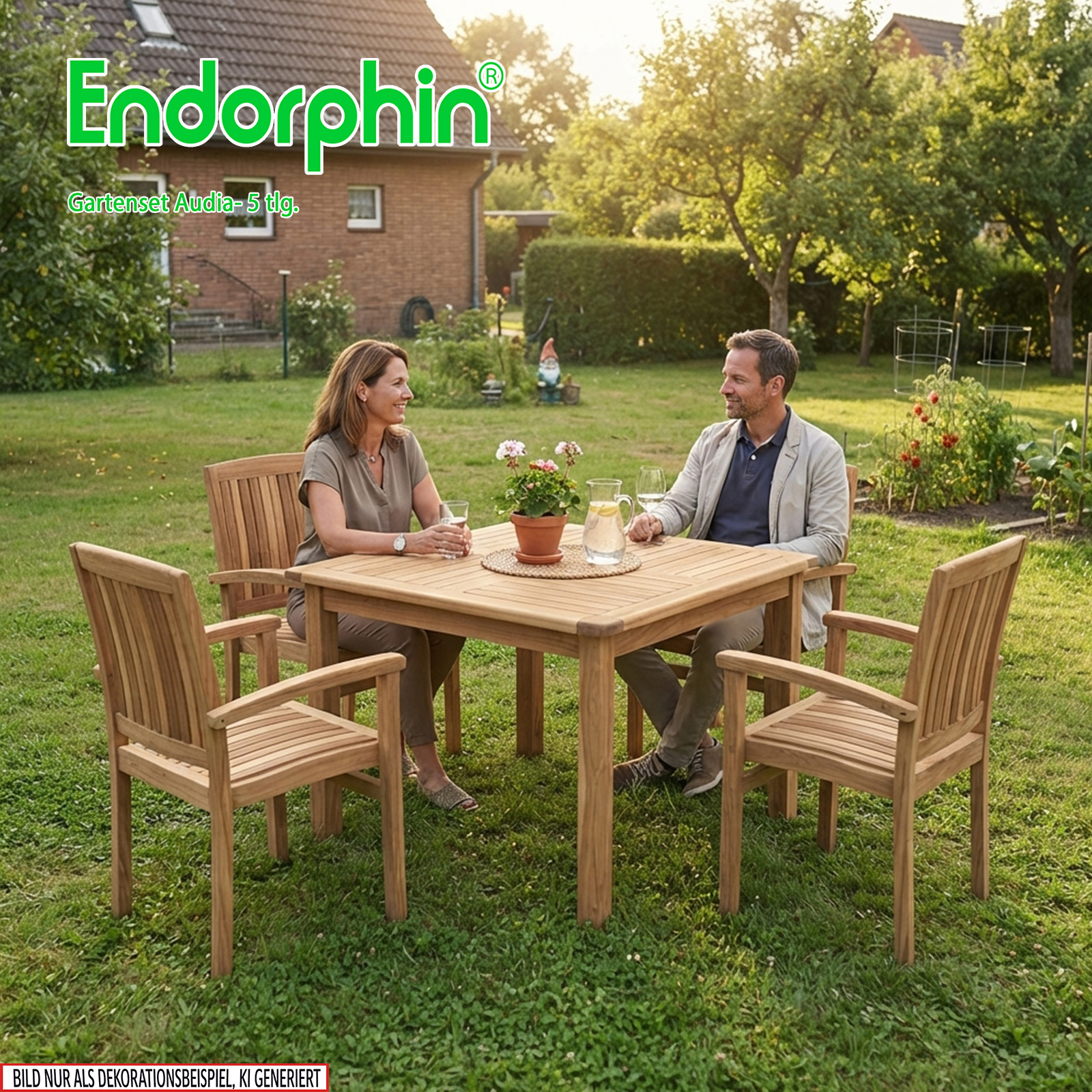 Endorphin Audia Gartenmöbel Set 5tlg.