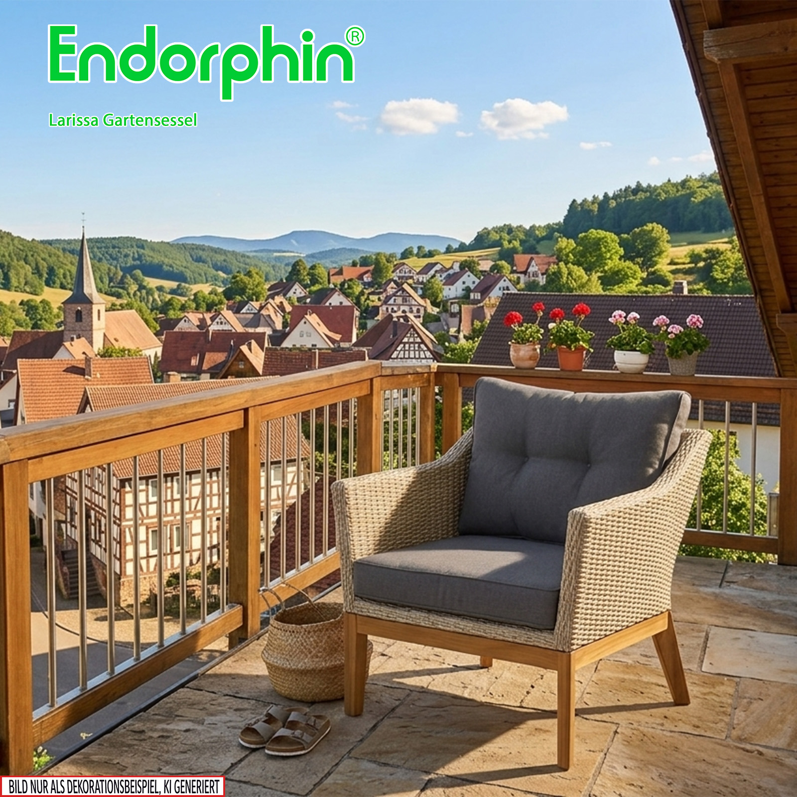 Endorphin Larissa Sessel Polyrattan