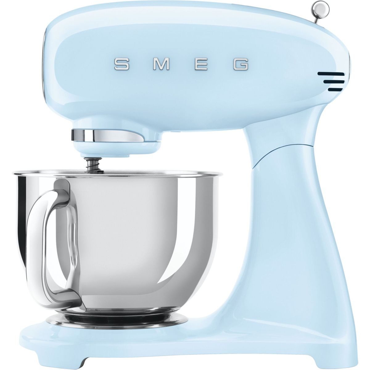 Smeg SMF05PBEU Küchenmaschine 50s Style Pastellblau,2026 Modell Jubiläumsaktion-60 Monate Geräteschutz