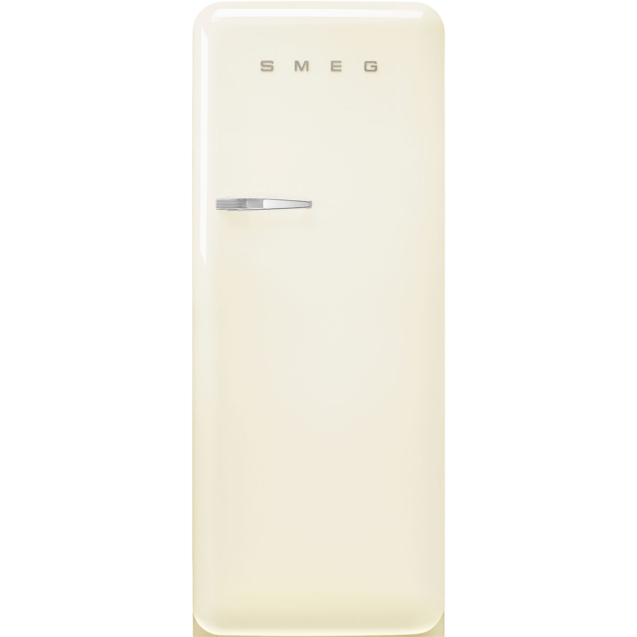 Smeg FAB28RCR5 Kühlschrank Rechtsanschlag Creme 50`s Style