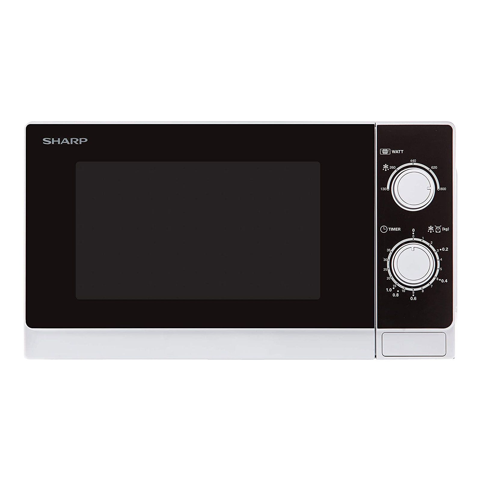 Sharp R200WW Mikrowelle Weiß