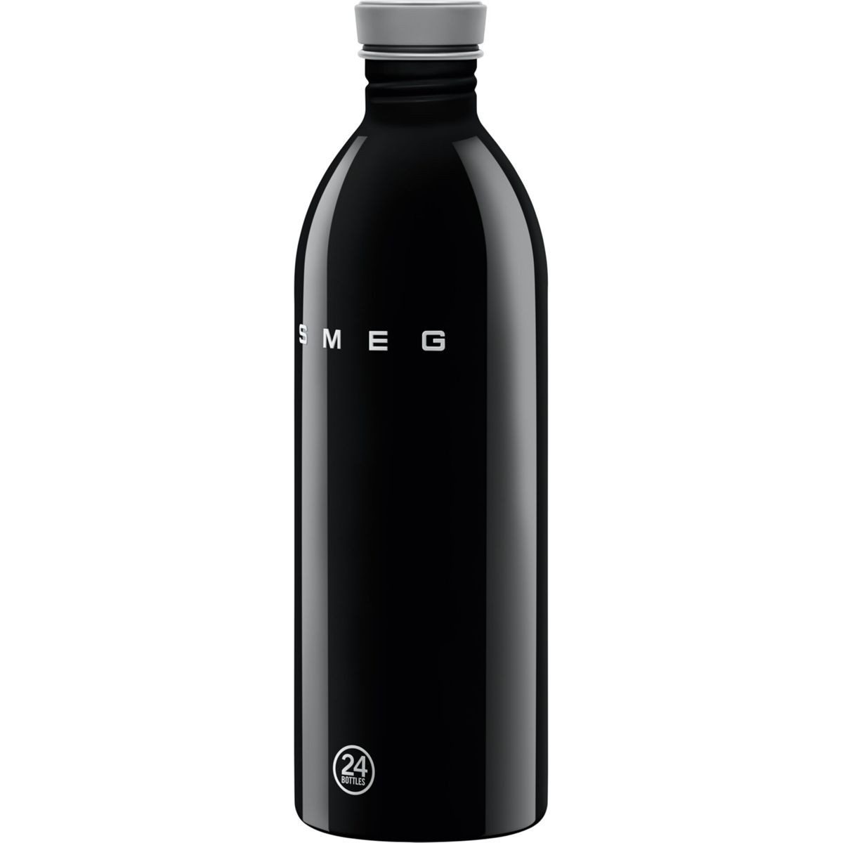 Smeg WBF02BL Edelstahlflasche 1 Liter Fassungsvermögen schwarz Aussteller