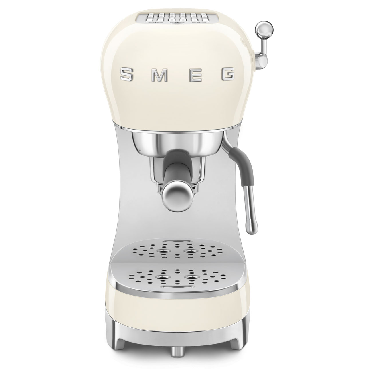 Smeg ECF02CREU Espresso-Kaffeemaschine creme 50´s Style