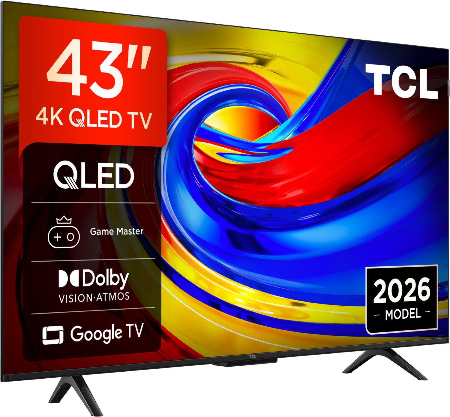TCL 43P79L QLED TV, 4K UHD, Smart-TV, 43 Zoll 2026