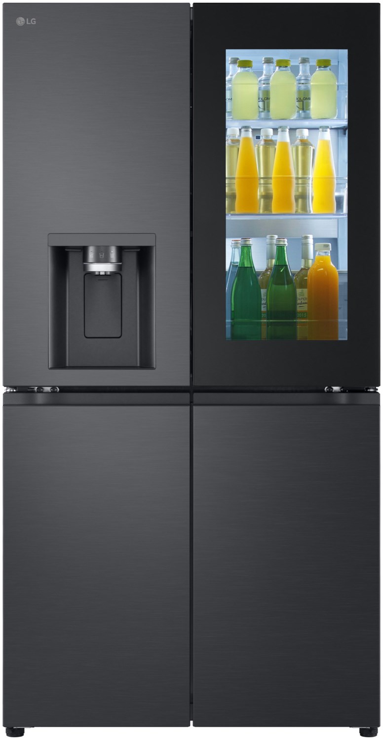 LG GMG961NPKE Multi-Door InstaView, 637 L, Total No Frost, Essence Black Steel