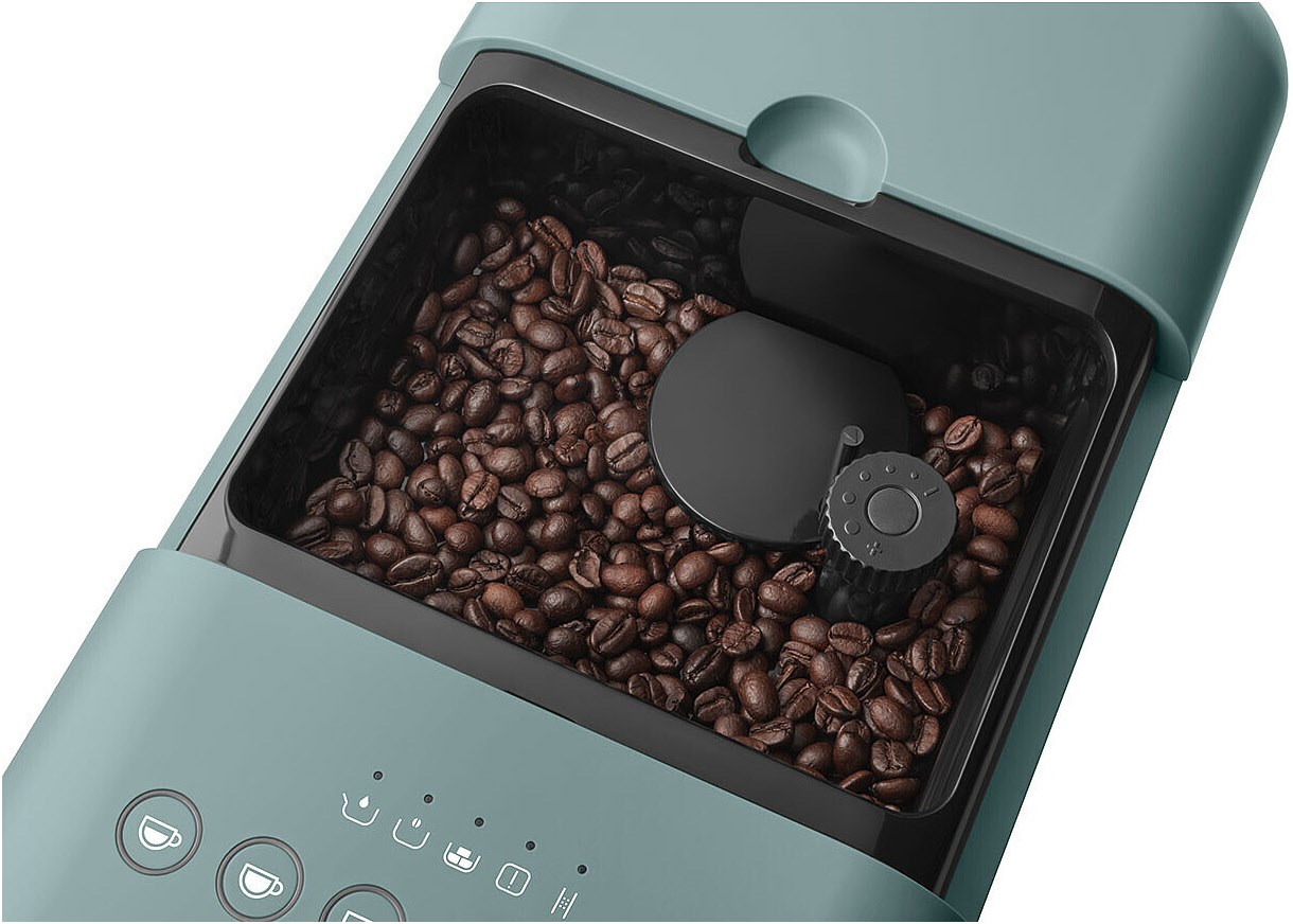Smeg BCC13EGMEU Kaffeevollautomat Emerald Green Jubiläumsaktion - 60 Monate Geräteschutz