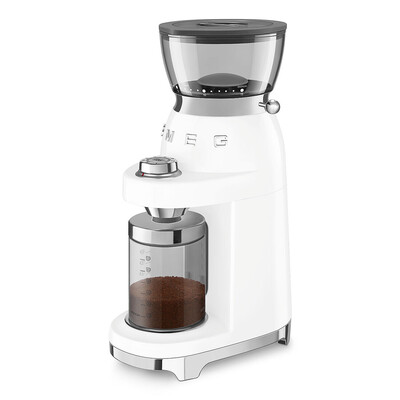 Smeg CGF03WHEU Kaffeemühle 50`s Style Weiß