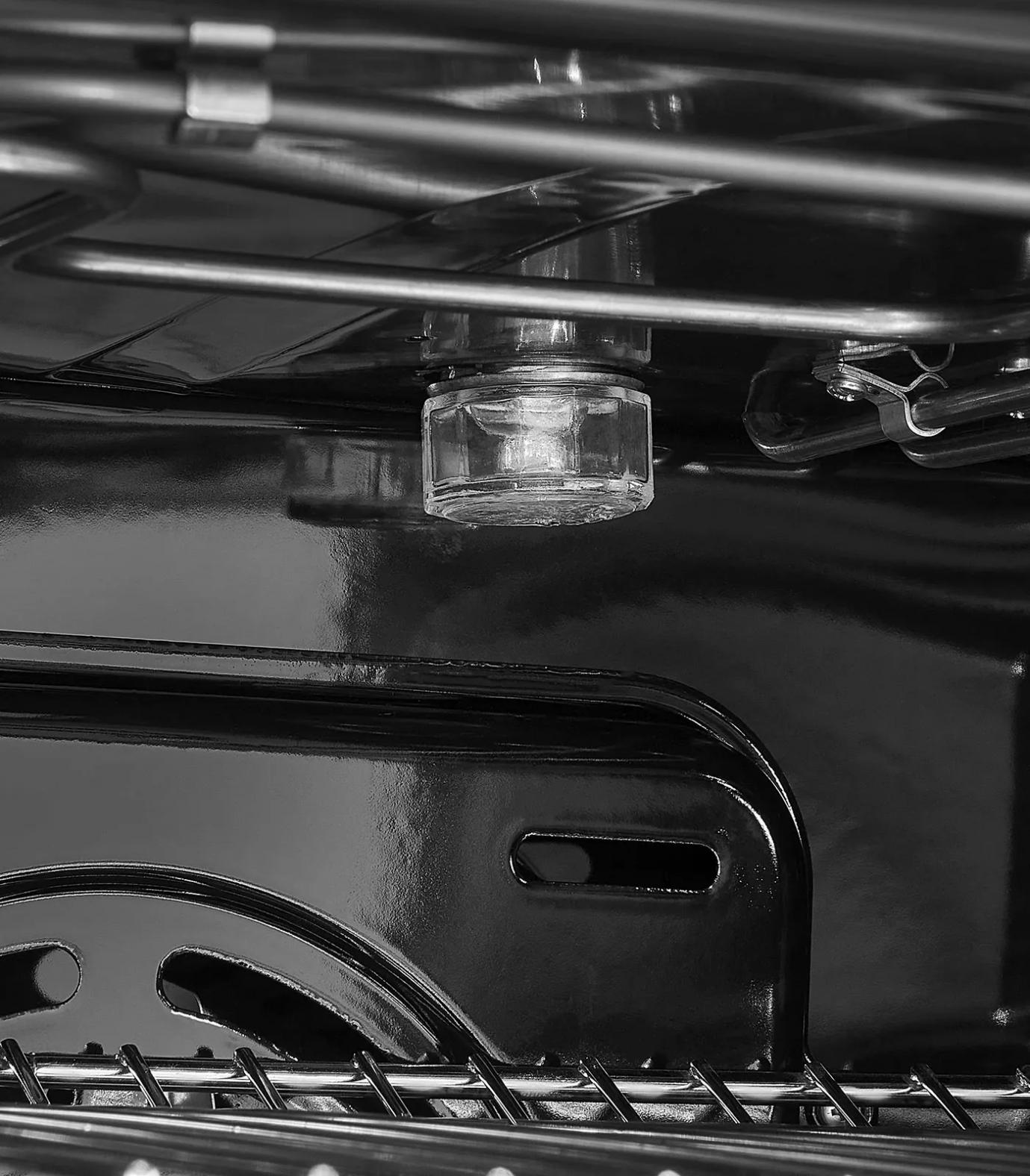 Exquisit ECM6-4 Inox |Silber, 60,5 Liter Garraum | Elektro-Standherd