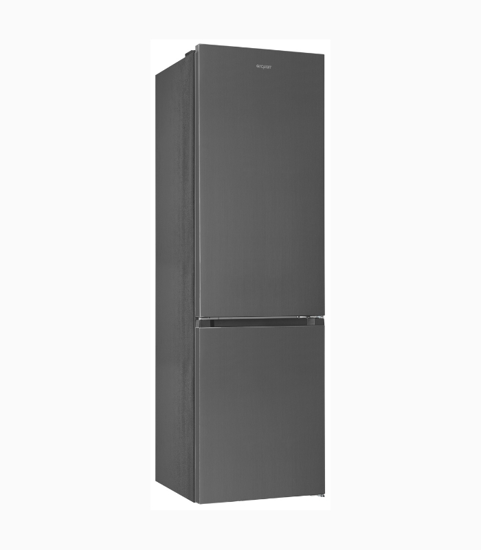 Exquisit KGC5380-115-NF-040A Kühl-/ Gefriekombination inox az, 377L, EEK:A