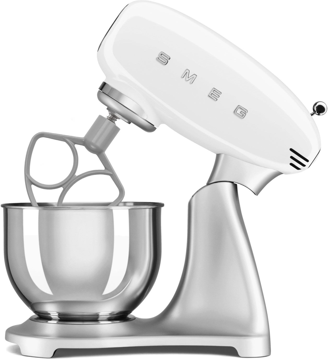 Smeg SMF04WHEU Küchenmaschine Weiß 50s Style Jubiläumsaktion - 60 Monate Geräteschutz
