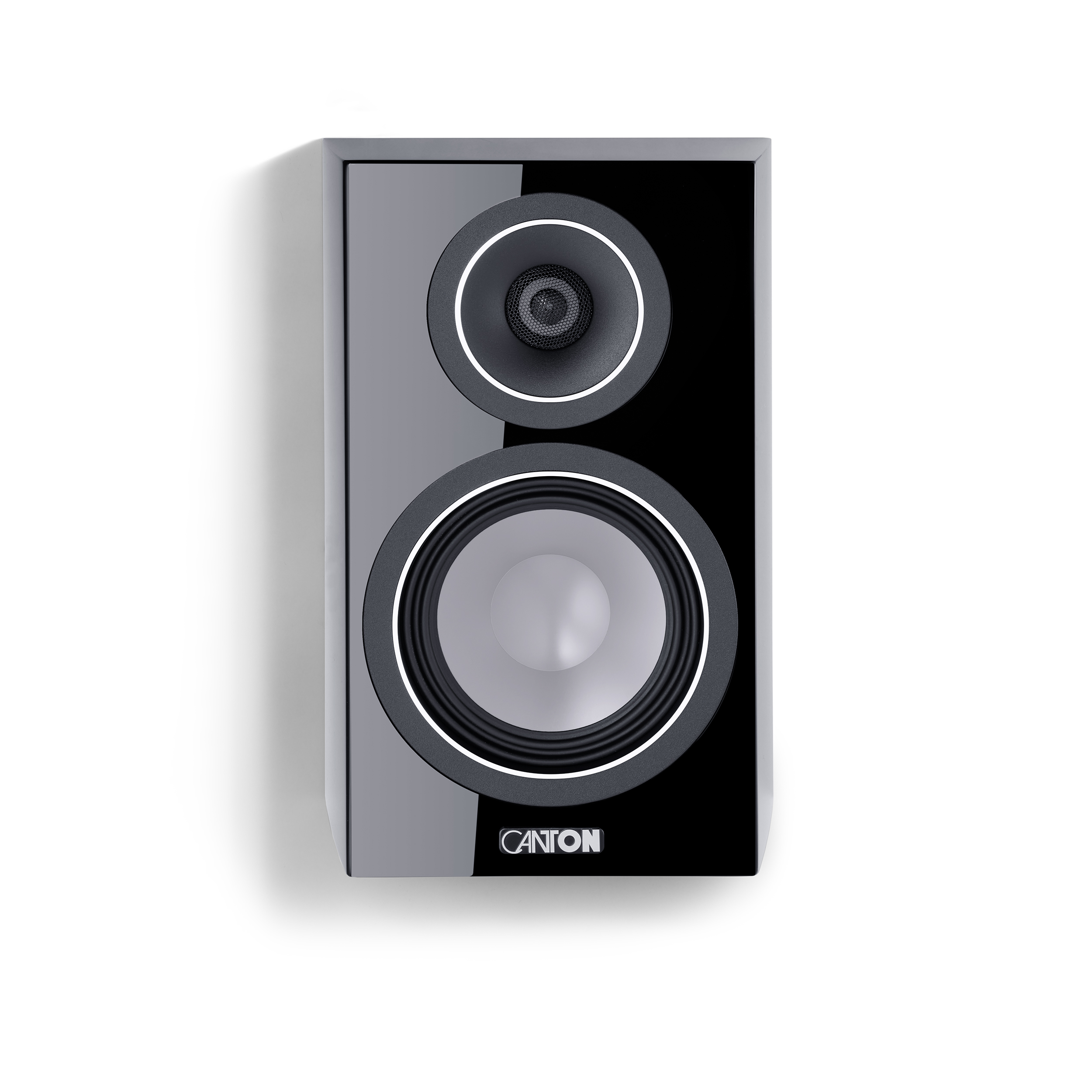 Canton Vento 10 schwarz highgloss Paar  Sonder Aktion