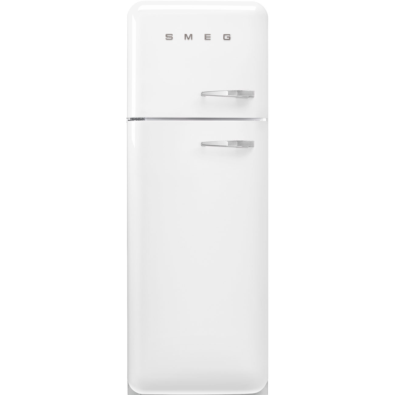 Smeg FAB30LWH5 Kühl-/Gefrierkombination Linksanschlag Weiß 50s Style, EEK: D