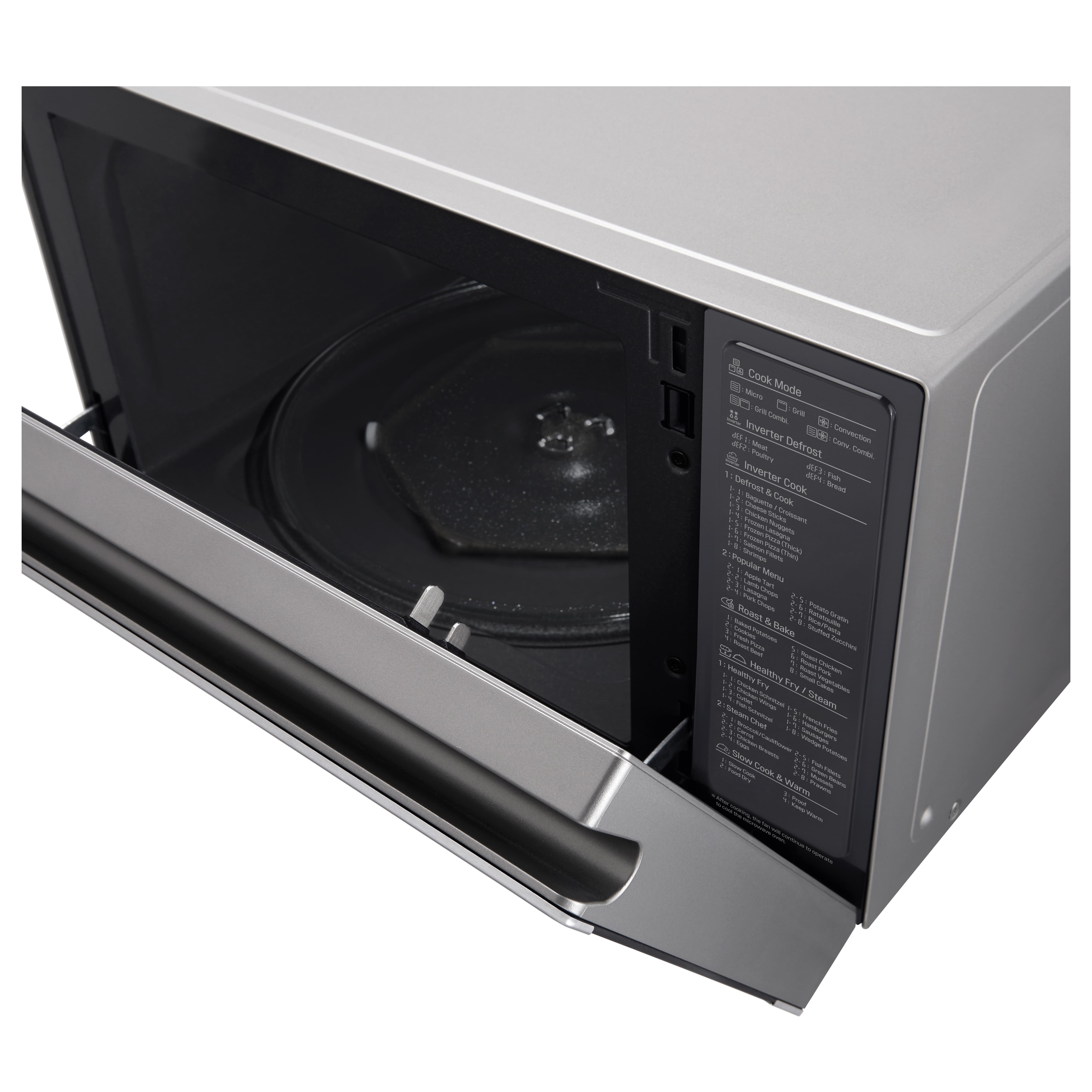 LG MJ3965ACS Kombi-Mikrowelle, Heißluftofen, 4-in-1 Smart Inverter