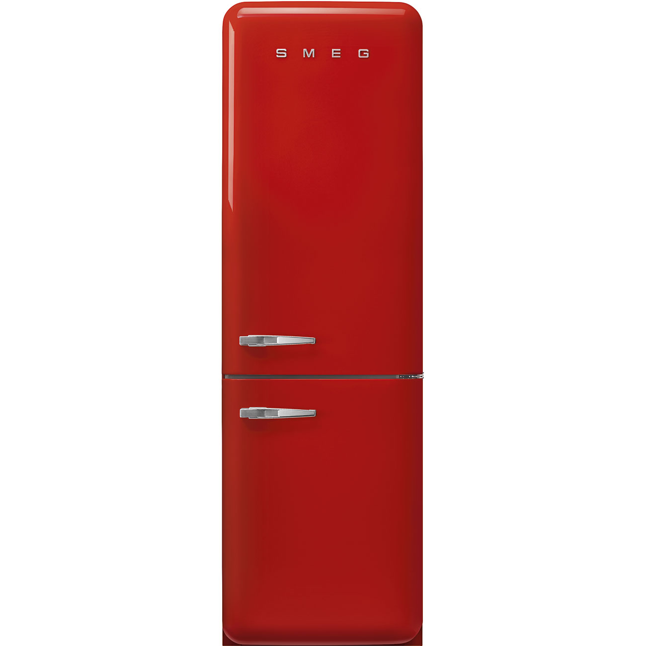 Smeg FAB32RRD5 Kühl-Gefrierkombination Rechtsanschlag Rot 50s Style, EEK: D