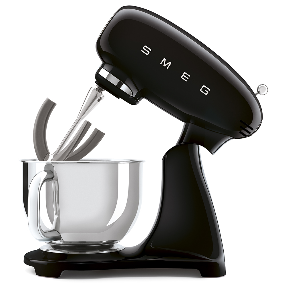 Smeg SMF03BLEU Küchenmaschine 50s Style Schwarz