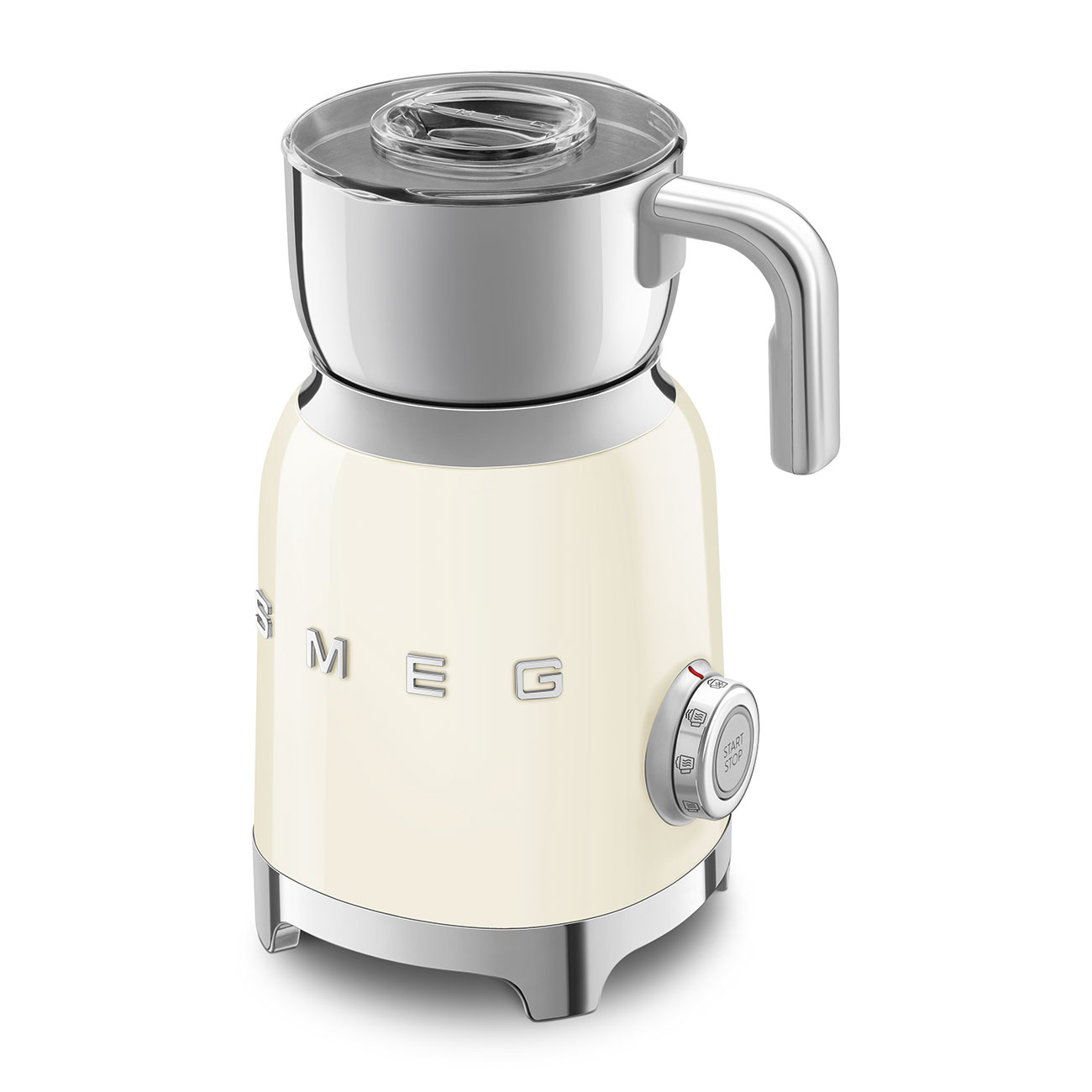 Smeg MFF11CREU Milchaufschäumer 50`s Style creme Jubiläumsaktion - 60 Monate Geräteschutz