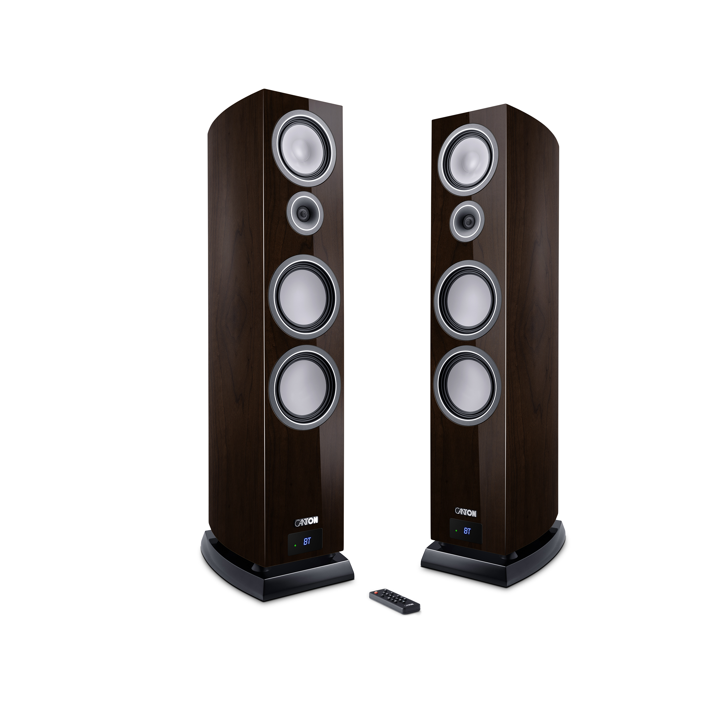 Canton Smart Vento 9 S2 nussbaum dunkel high-gloss SET / PAAR  Sonder Aktion