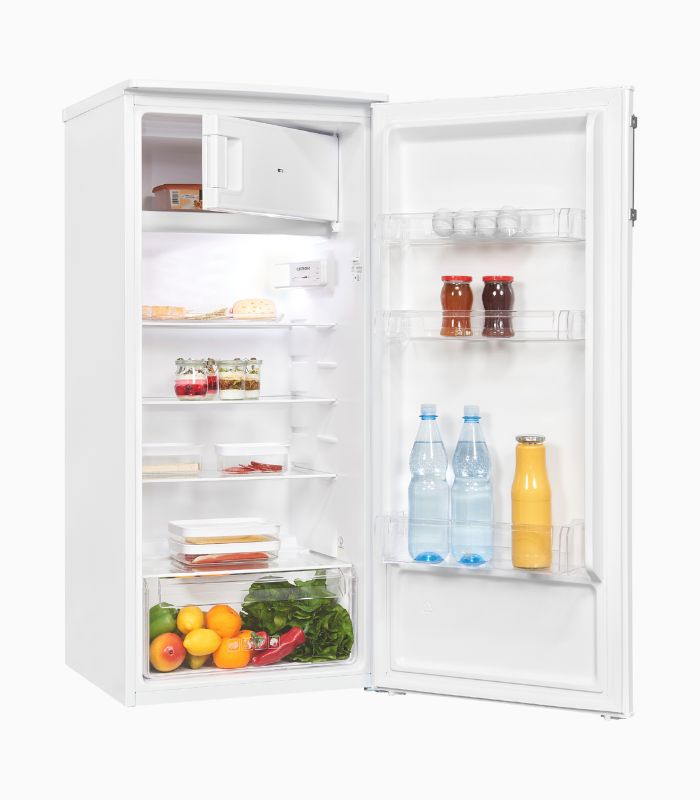 Exquisit KS185-4-HE-040E weiss | 190 L | Kühlschrank mit Gefrierfach