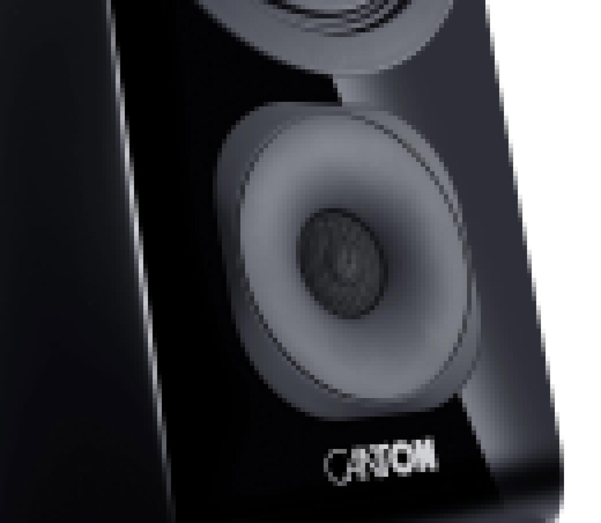 Canton Vento 11 schwarz highgloss Paar  Sonder Aktion